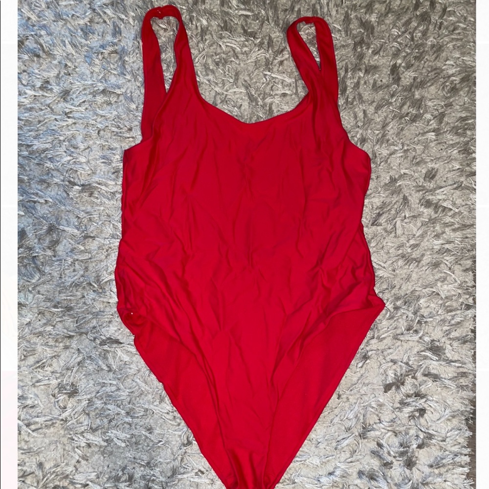 High cut one piece